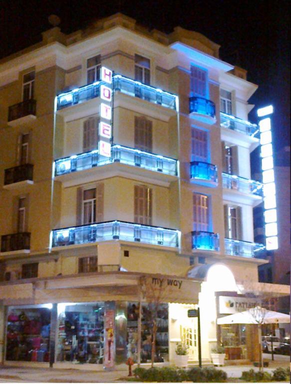 Metropolis Hotel Serres Exterior foto