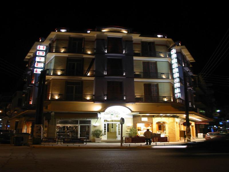 Metropolis Hotel Serres Exterior foto